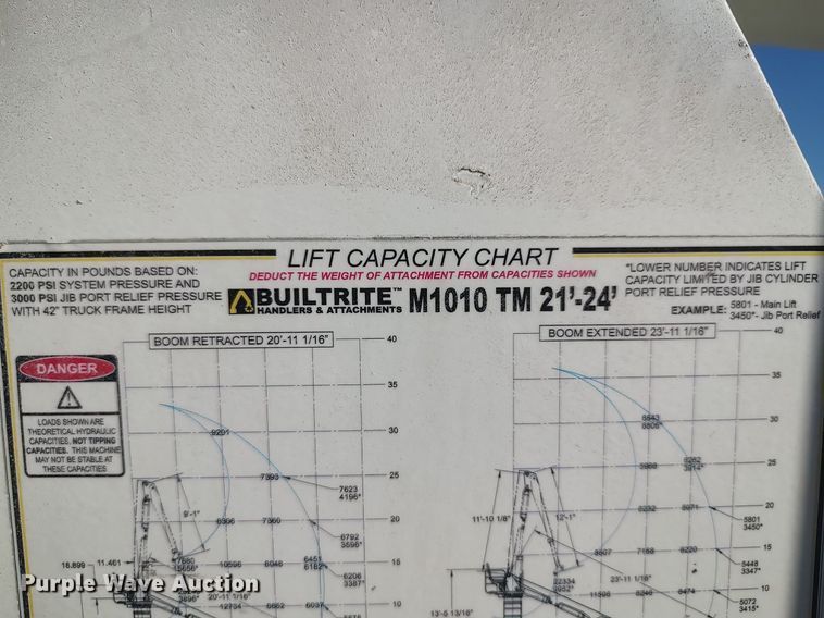 image for item JW9261 2012 Freightliner  crane truck