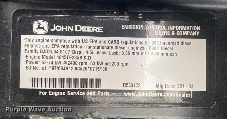 image for item JW9262 2012 Dejana Truck and Utility Equipment Company 16-9-54TR reel trailer