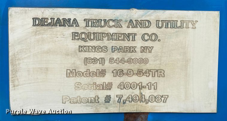 image for item JW9262 2012 Dejana Truck and Utility Equipment Company 16-9-54TR reel trailer