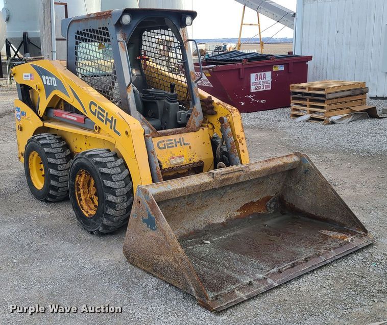 image for item JW9819 2010 Gehl V270  skid steer loader