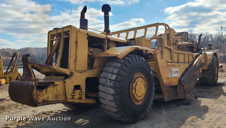 image for item JW9836 1981 Caterpillar 627B  conventional scraper