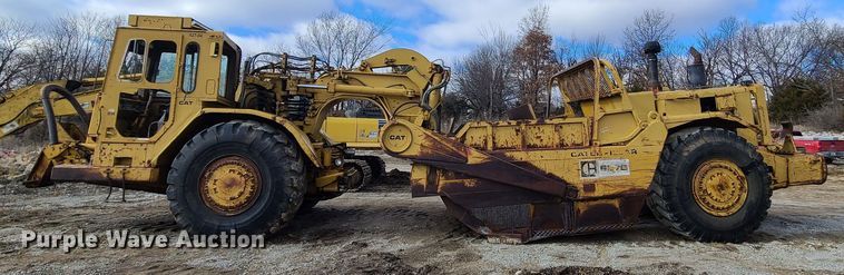 image for item JW9836 1981 Caterpillar 627B  conventional scraper