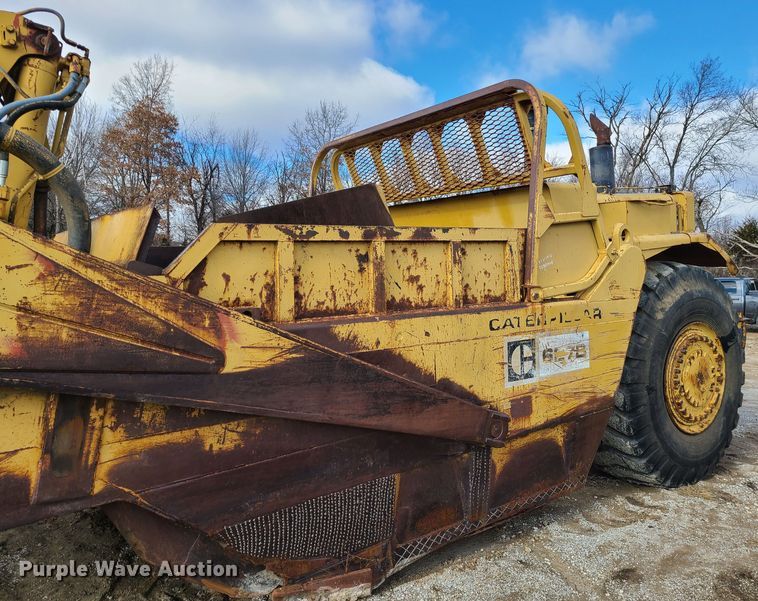 image for item JW9836 1981 Caterpillar 627B  conventional scraper