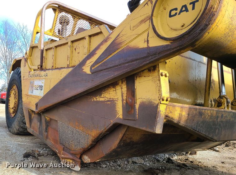 image for item JW9836 1981 Caterpillar 627B  conventional scraper