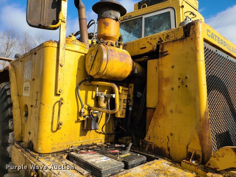 image for item JW9836 1981 Caterpillar 627B  conventional scraper