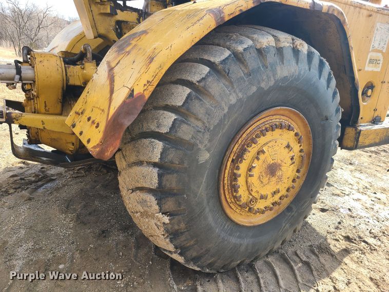 image for item JW9836 1981 Caterpillar 627B  conventional scraper