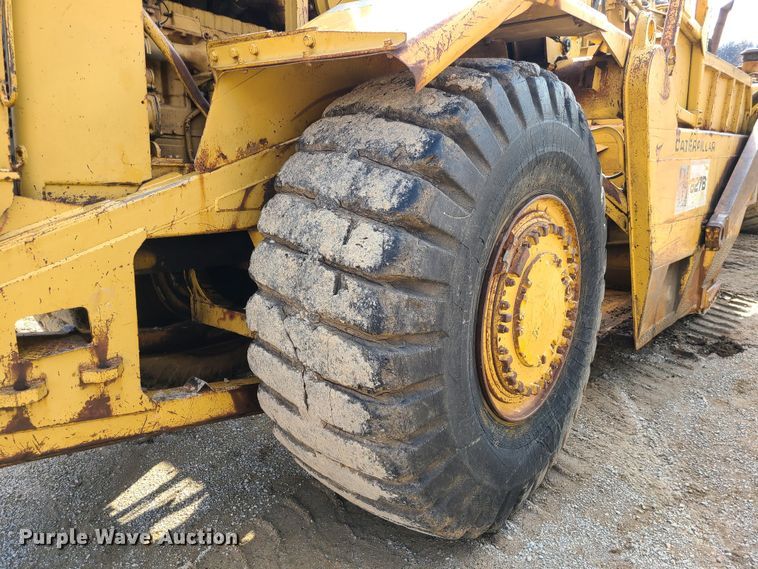 image for item JW9836 1981 Caterpillar 627B  conventional scraper
