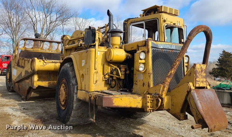 image for item JW9838 1979 Caterpillar 627B  conventional scraper