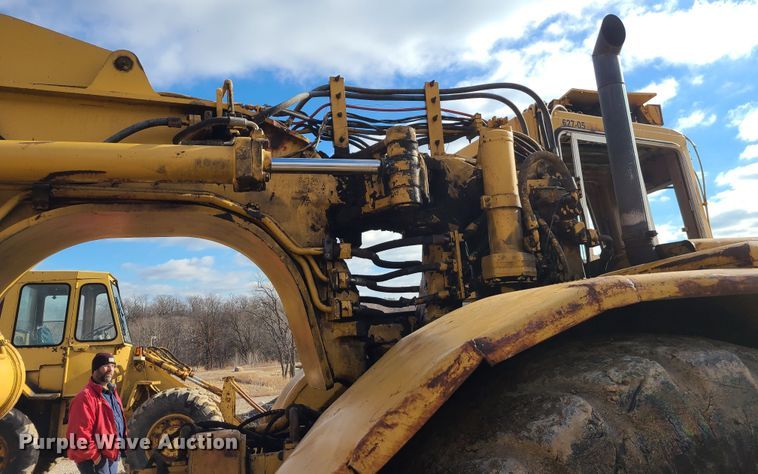 image for item JW9838 1979 Caterpillar 627B  conventional scraper