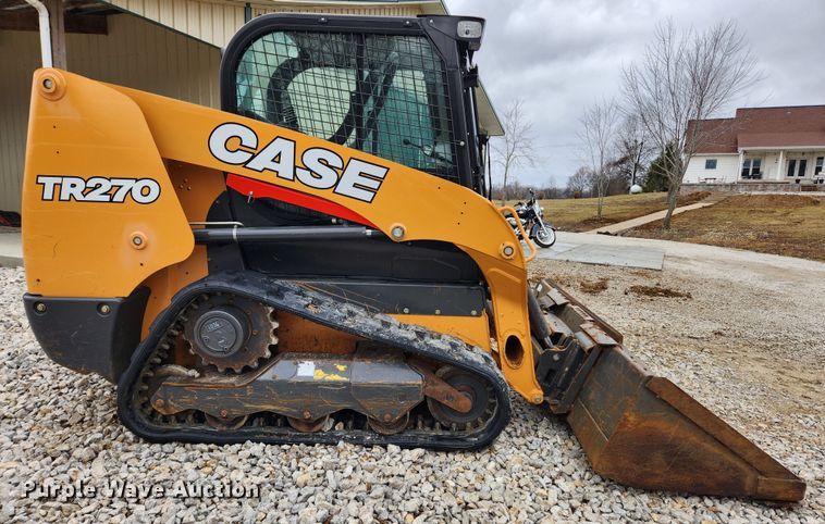 image for item KT9493 2019 Case TR270  tracked skid steer loader