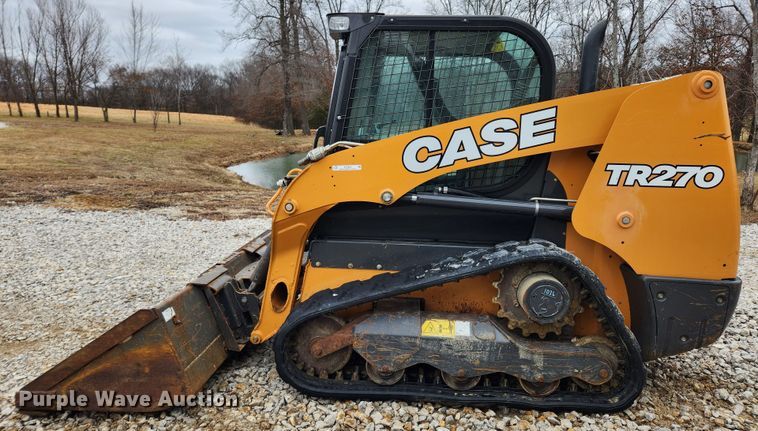 image for item KT9493 2019 Case TR270  tracked skid steer loader