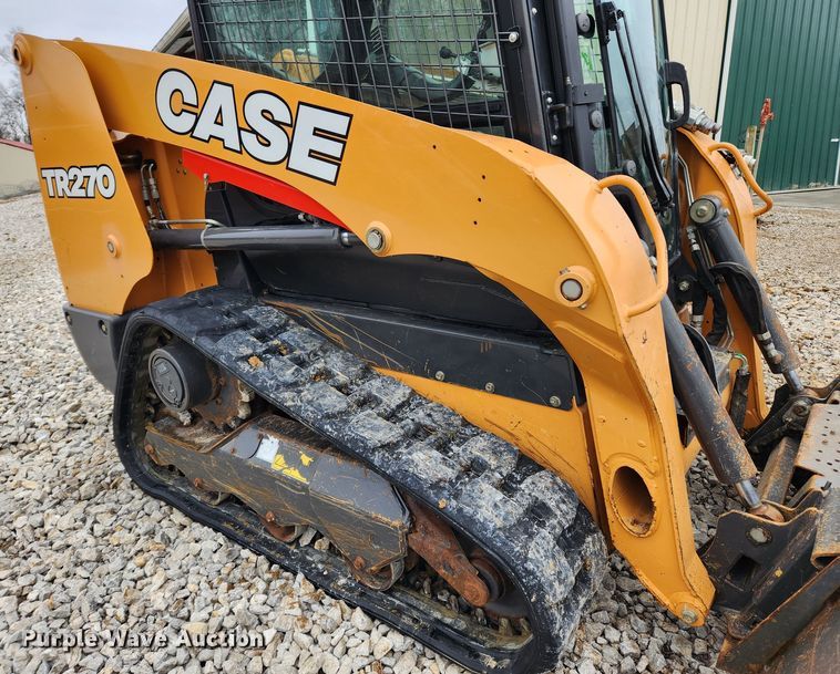 image for item KT9493 2019 Case TR270  tracked skid steer loader