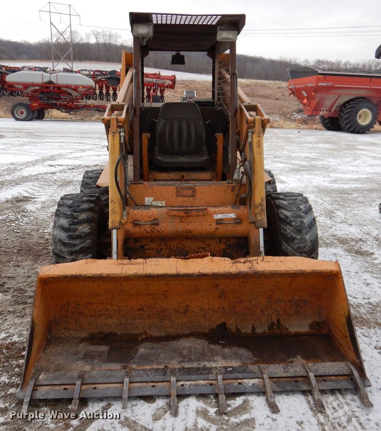 image for item KW9542 1993 Case 1845C  skid steer loader