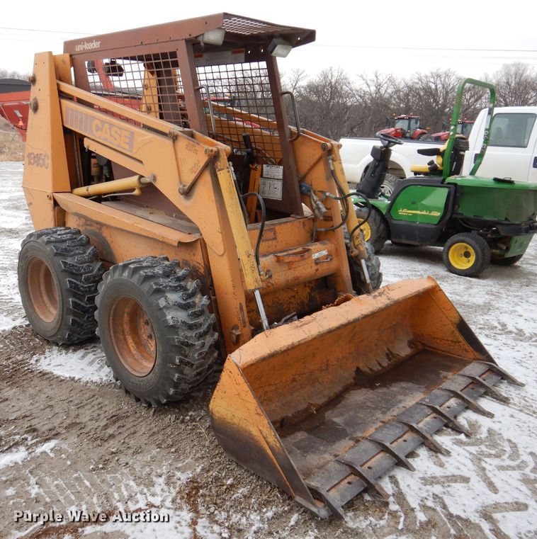 image for item KW9542 1993 Case 1845C  skid steer loader