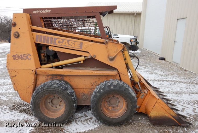 image for item KW9542 1993 Case 1845C  skid steer loader