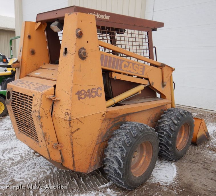 image for item KW9542 1993 Case 1845C  skid steer loader