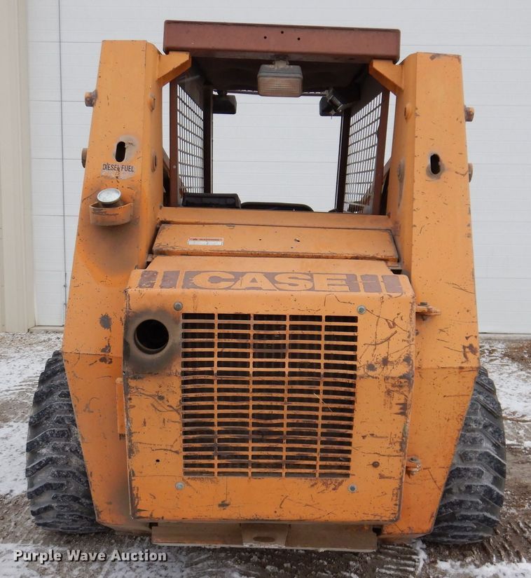image for item KW9542 1993 Case 1845C  skid steer loader