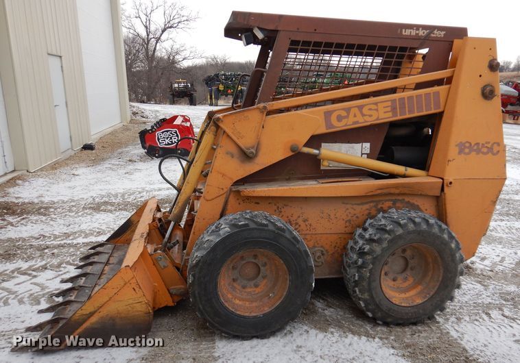 image for item KW9542 1993 Case 1845C  skid steer loader