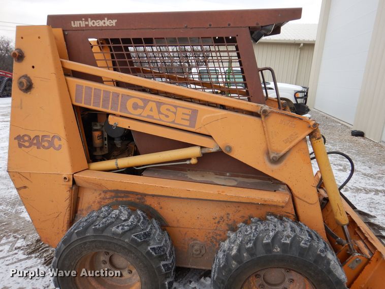 image for item KW9542 1993 Case 1845C  skid steer loader