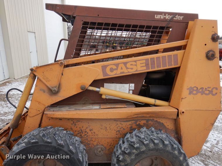 image for item KW9542 1993 Case 1845C  skid steer loader