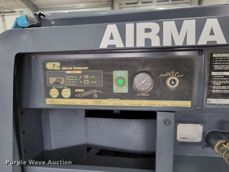 image for item LY9936 2011 Airman PDS185S  air compressor