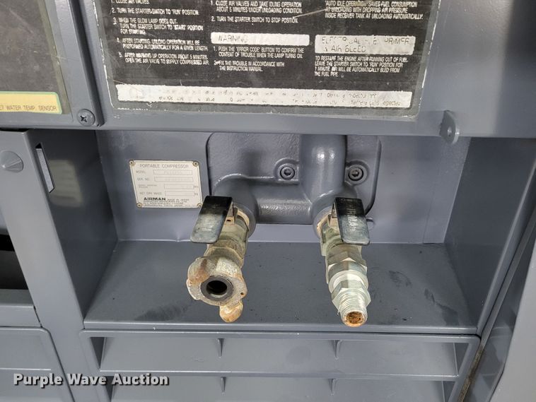 image for item LY9936 2011 Airman PDS185S  air compressor