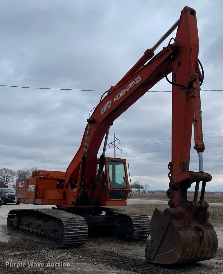 image for item MA9804 1986 Koehring 6633  excavator