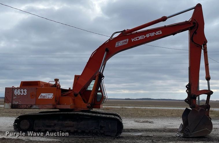 image for item MA9804 1986 Koehring 6633  excavator