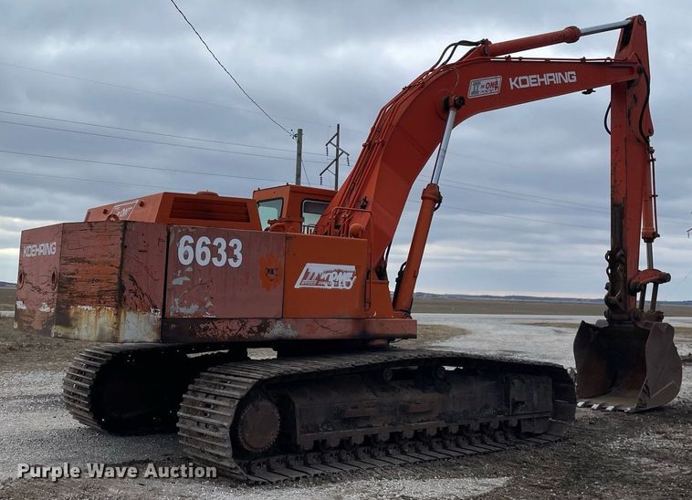 image for item MA9804 1986 Koehring 6633  excavator