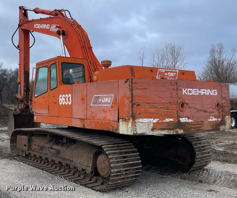 image for item MA9804 1986 Koehring 6633  excavator