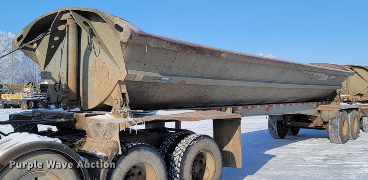 image for item ME9642 2005 Smith Co  side dump trailer