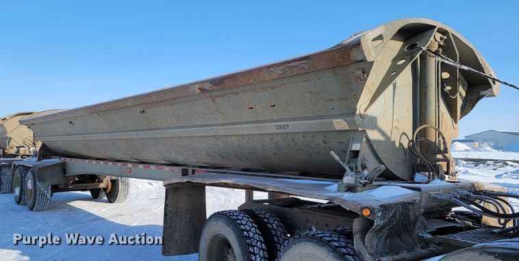 image for item ME9642 2005 Smith Co  side dump trailer
