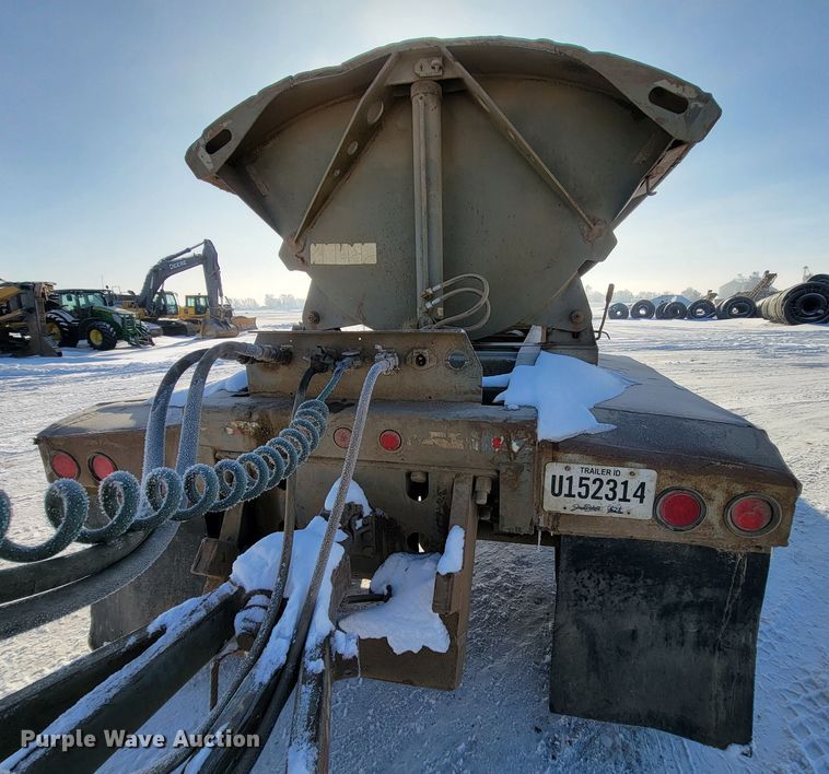 image for item ME9642 2005 Smith Co  side dump trailer