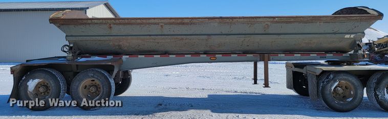 image for item ME9645 2005 Smith Co  side dump trailer