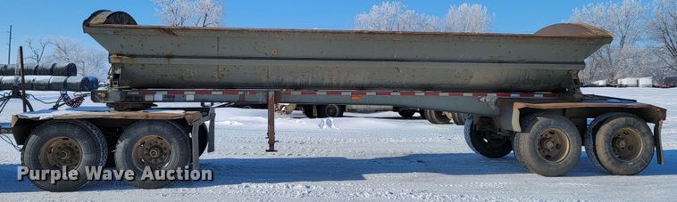 image for item ME9645 2005 Smith Co  side dump trailer