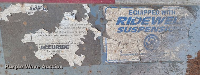 image for item ME9645 2005 Smith Co  side dump trailer