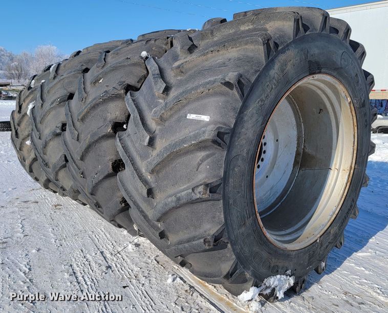 image for item ME9648 (4) Goodyear DT930 tires and wheels