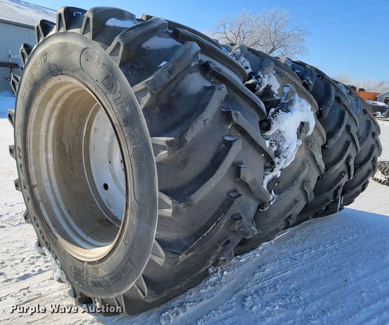 image for item ME9648 (4) Goodyear DT930 tires and wheels