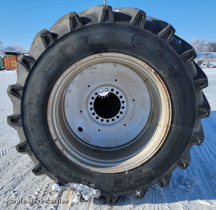 image for item ME9648 (4) Goodyear DT930 tires and wheels