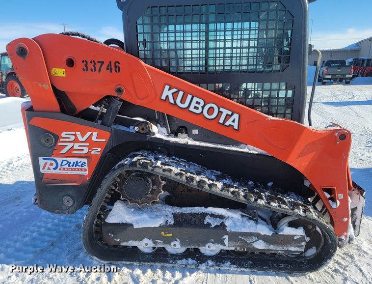 image for item ME9653 Kubota SVL 75-2  tracked skid steer loader