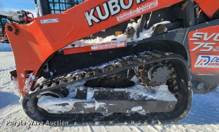 image for item ME9653 Kubota SVL 75-2  tracked skid steer loader