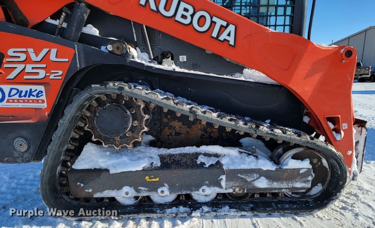 image for item ME9653 Kubota SVL 75-2  tracked skid steer loader