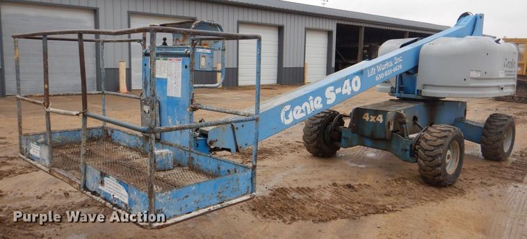 image for item MJ9959 1999 Genie S40  boom lift