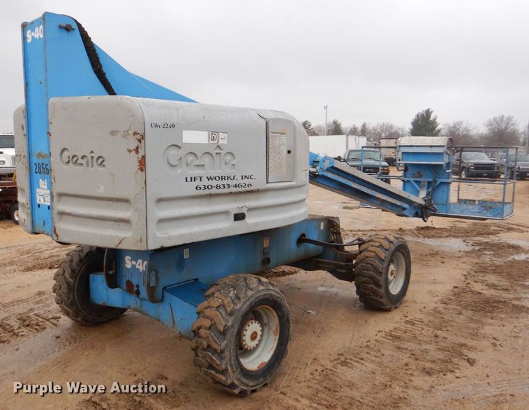 image for item MJ9959 1999 Genie S40  boom lift