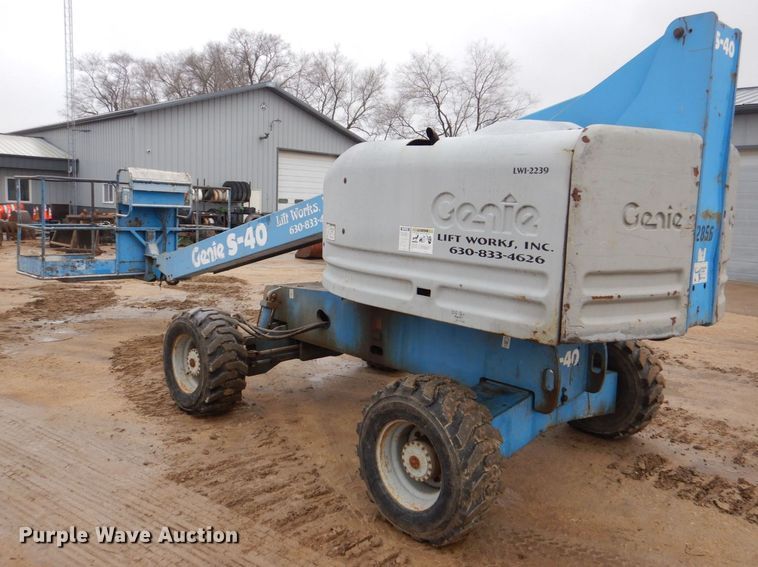 image for item MJ9959 1999 Genie S40  boom lift