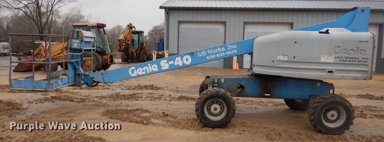 image for item MJ9959 1999 Genie S40  boom lift