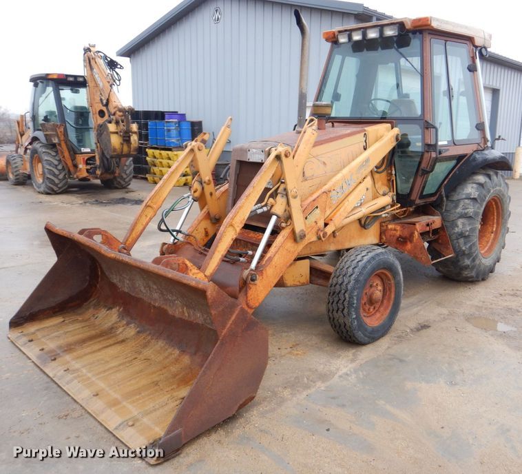 image for item MJ9960 1990 Case 580K  backhoe
