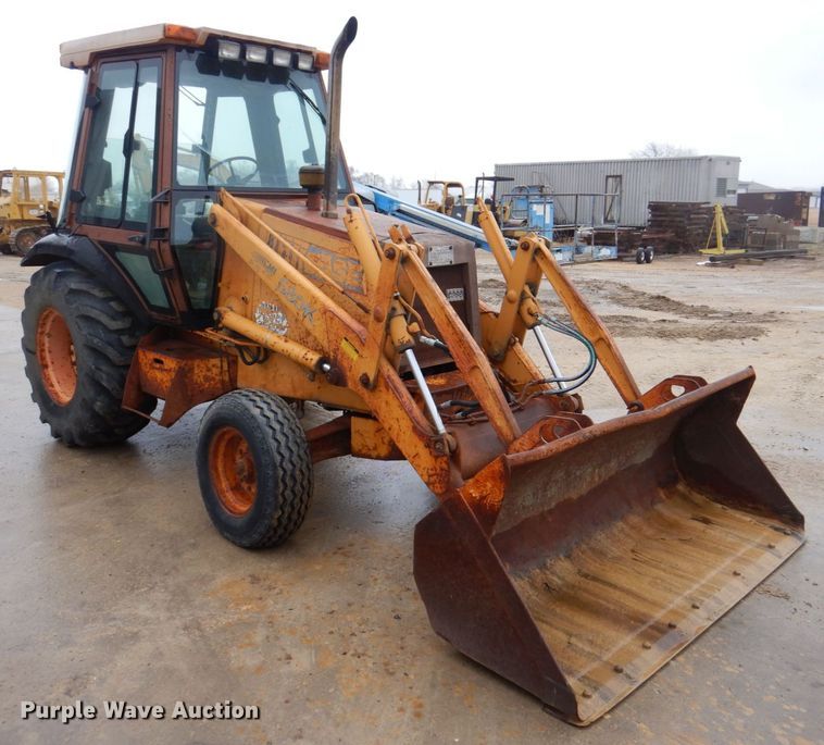 image for item MJ9960 1990 Case 580K  backhoe