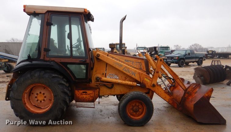 image for item MJ9960 1990 Case 580K  backhoe