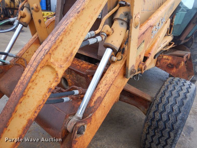 image for item MJ9960 1990 Case 580K  backhoe
